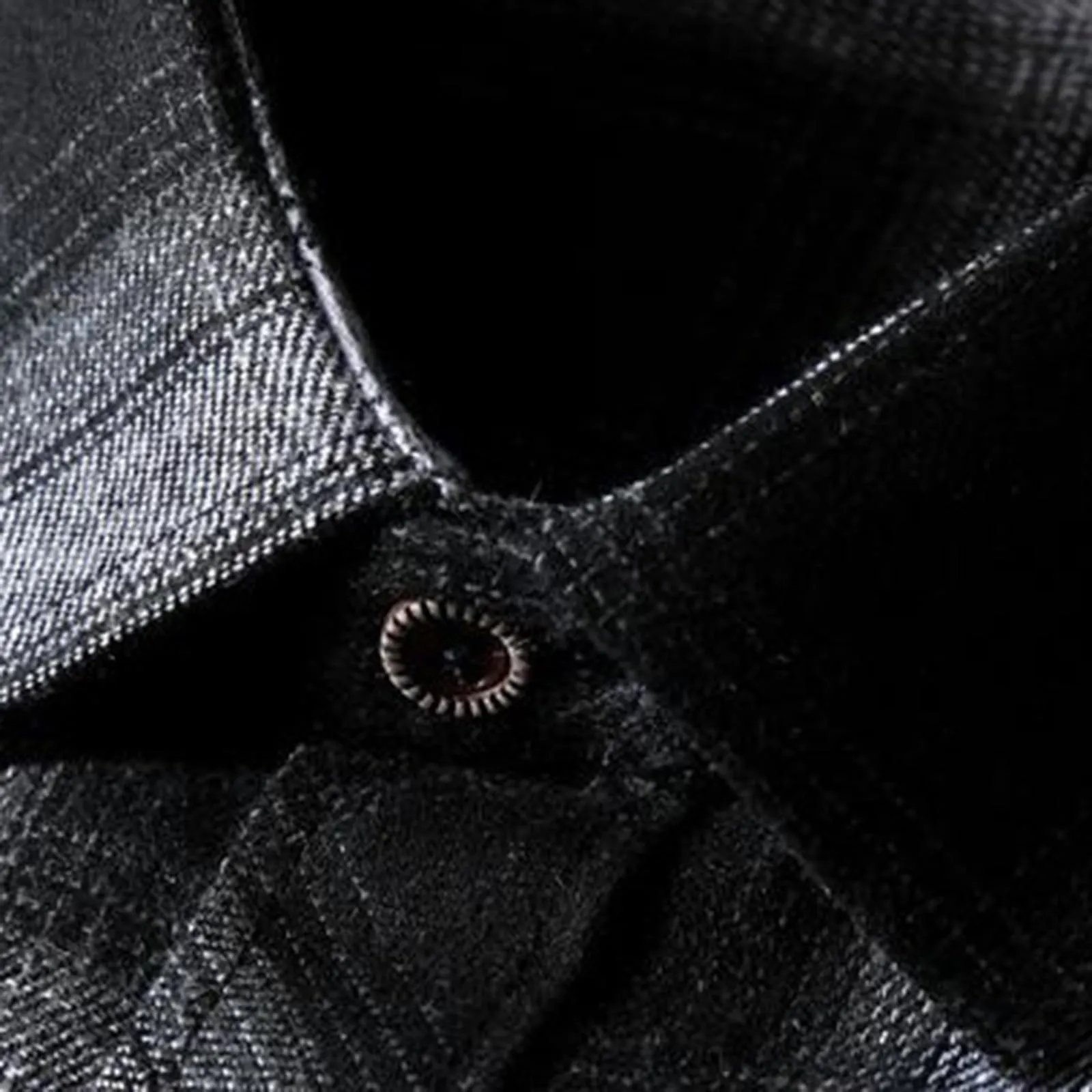Camicia a quadri da uomo, camicia da lavoro loose fit, camicia di flanella, camicia a quadri invernale, camicia da boscaiolo, blusa Oktoberfest, camicia tradizionale classica con risvolto, camicia - immagine 4