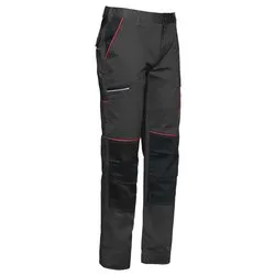 Pantalone lavoro elasticizzato Boom (taglia xxl ) STRETCH LINE Antracite e Nero 9030B081XXL - immagine 1