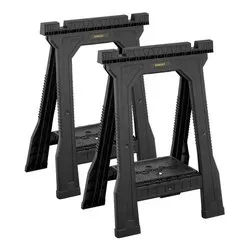 Cavalletti pieghevoli Junior 2 pz (57,1x81,1cm) Nero STST170355 - immagine 1
