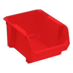 Porta minuteria modulare vaschetta multiuso Medium (17,5x23,8x12,6cm) Rosso STST827391 - immagine 1