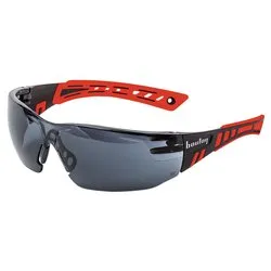 Occhiali sicurezza Squadron antigraffio anti condensa BOUTON Fumè e Rosso 250870521EN - immagine 1