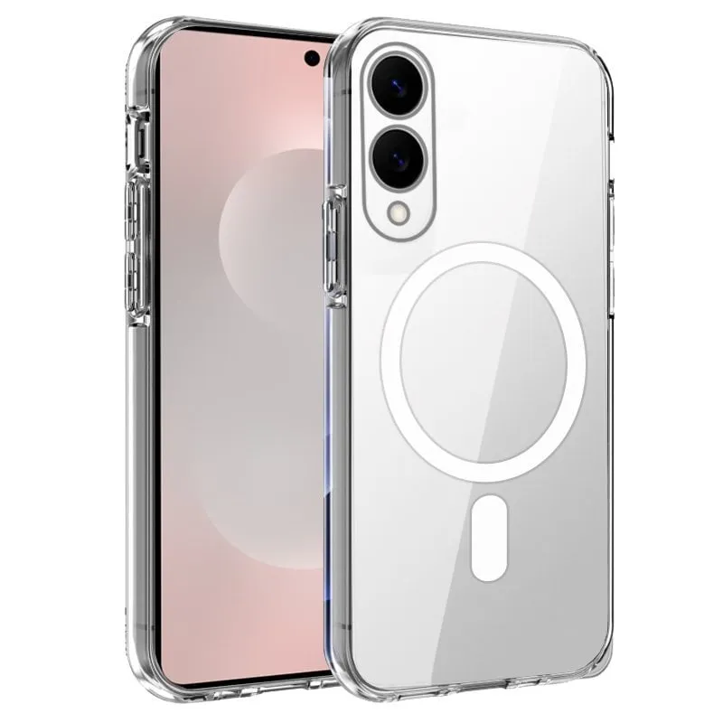 Custodia COOL per Samsung S937 Galaxy S25 Edge magnetica trasparente - immagine 1