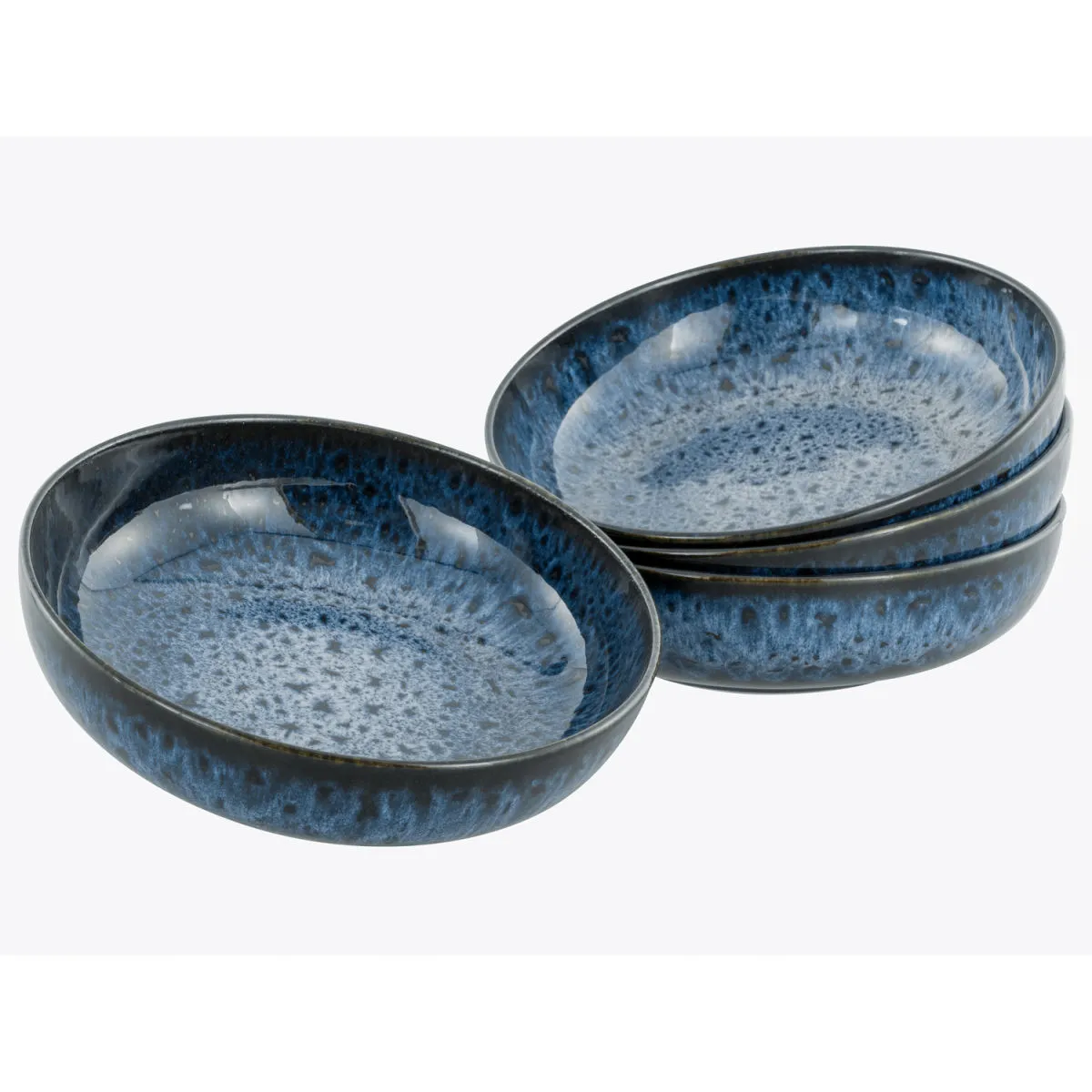 4x CreaTable Allround Magic Blue - Set di poke bowl da 4 pezzi; 900 ml, 21x21x21x6 cm (LxLxØxH); blu; 4 pz. / pz. - immagine 1