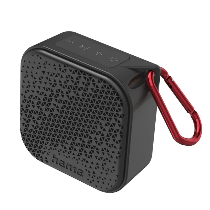 Altoparlanti Bluetooth ultra-portatili Hama 3,5 W IP67 14 ore vivavoce USB-C nero - immagine 1