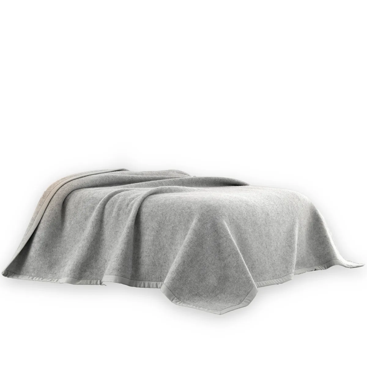 Lombarda Trapunte Coperta antifire 320gr 150x210cm beige melange; 150x210 cm (LxL); beige - immagine 1