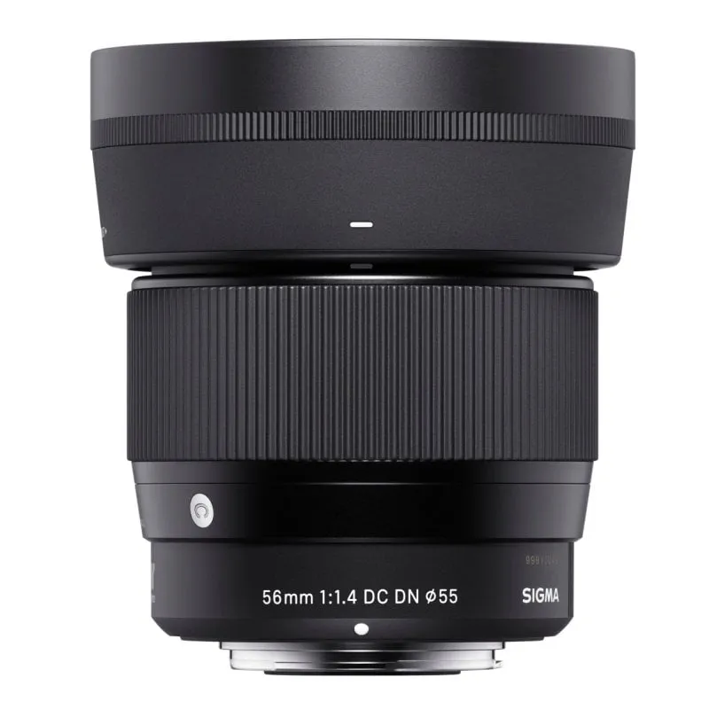 Sigma 56mm F1.4 DC DN Fujifilm X Teleobiettivo compatto Silent Focus Nero - immagine 1