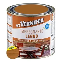 Impregnante acqua per legno (500ml) VERNIFER Castagno 4811 - immagine 1