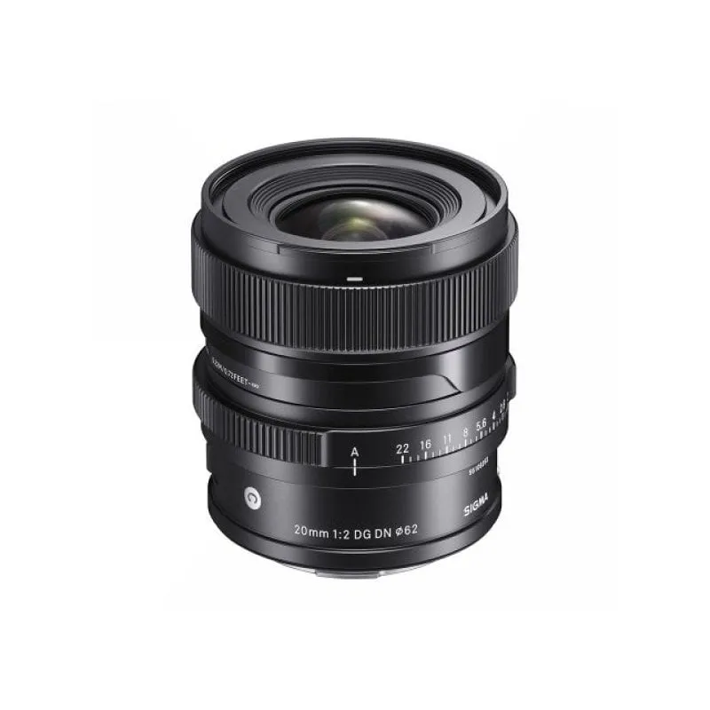 Obiettivo Sigma 20mm F2 MILC Apertura 2-22 Messa a fuoco 0,22m 13 elementi - immagine 1