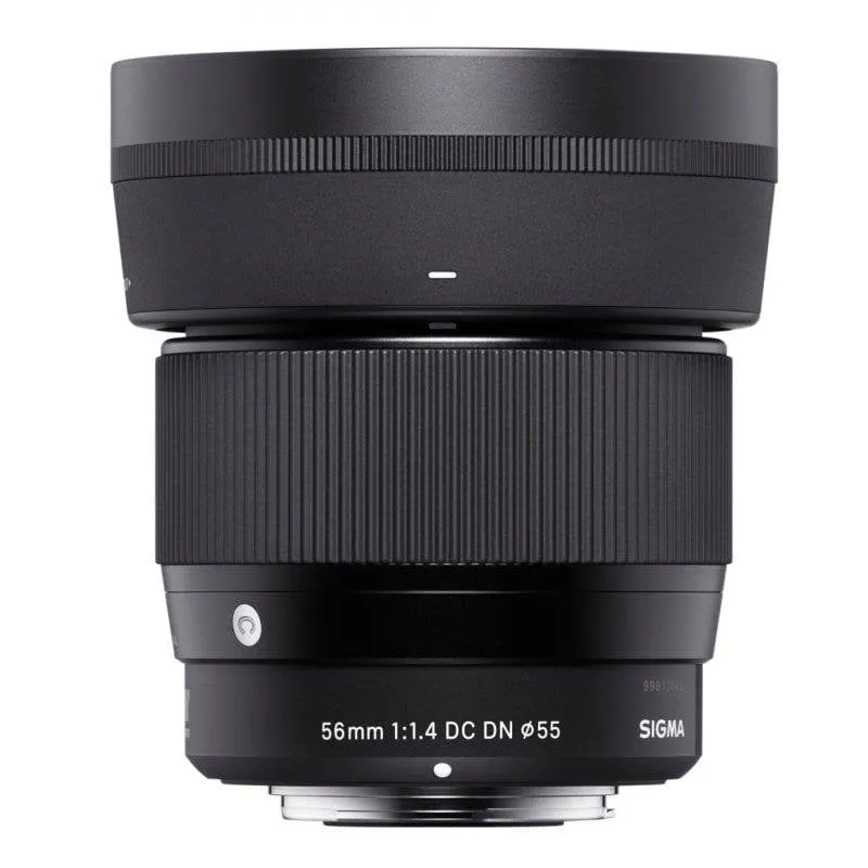 Obiettivo Sigma 56mm F1.4 DC DN Montatura Sony E Nero Autofocus - immagine 1