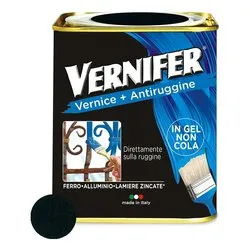 Smalto antiruggine gel (750ml) VERNIFER Grafite antichizzato 4887 - immagine 1