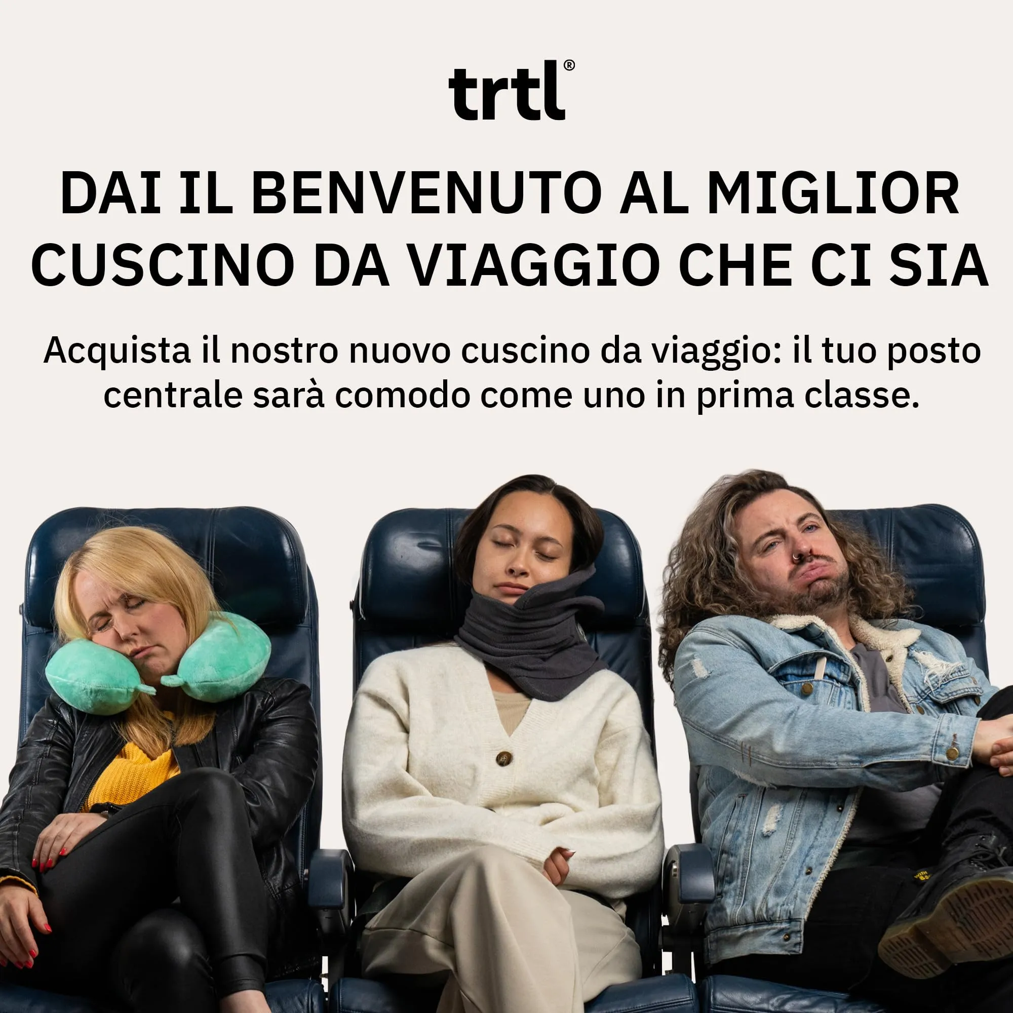 trtl Travel Pillow Rosso | Cuscino da Viaggio salvaspazio | per Viaggiare Comodamente in Aereo, Auto e Autobus | Sistema di Supporto Unico | Lavabile in Lavatrice - immagine 2
