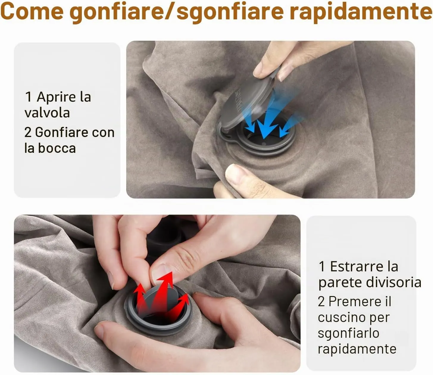 Maliton Poggiapiedi, poggiapiedi gonfiabile per aereo, cuscino da viaggio per bambini, altezza regolabile, poggiagambe per auto, treno, ufficio, pieghevole e portatile da viaggio (Grigio, 1 pezzo) - immagine 4