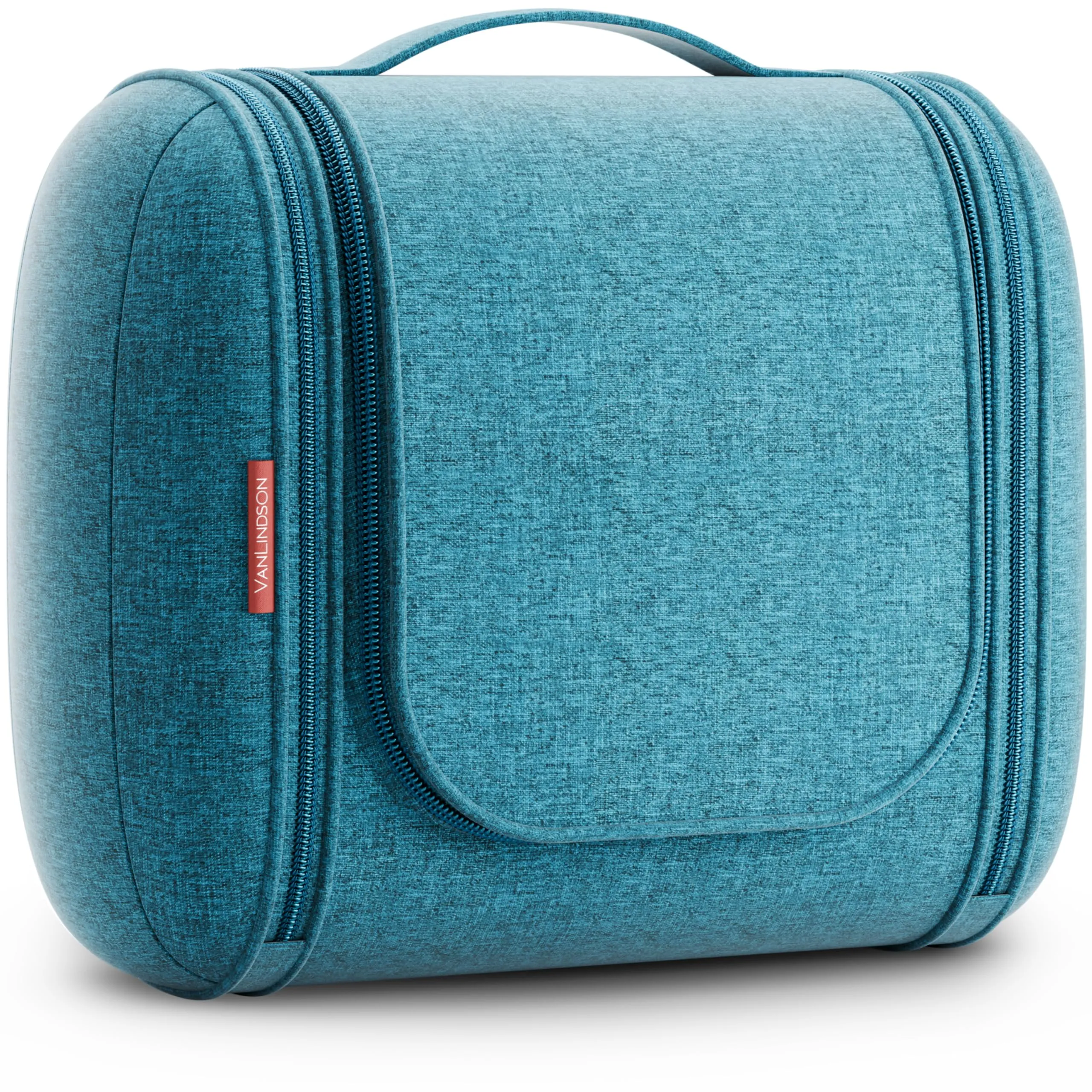 VanLindson Beauty Case da Viaggio Uomo e Donna da Appendere, 8L, Turchese - immagine 1