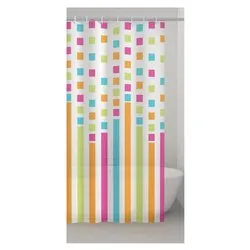 Tenda doccia in plastica (240x200cm) PARTY Multicolor TVI13300243 - immagine 1