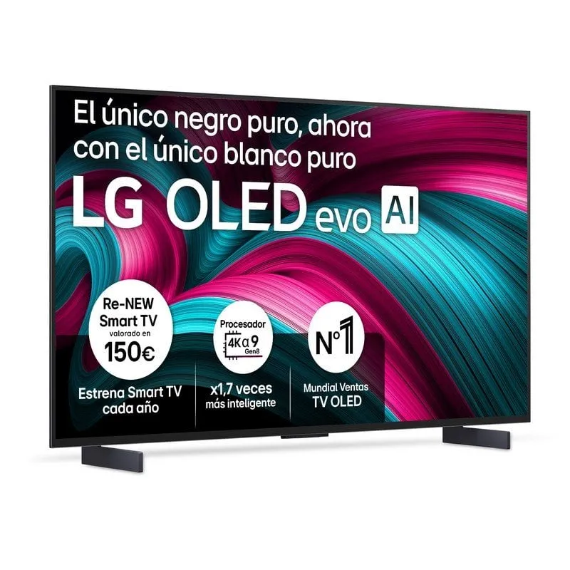 TV LG OLED evo OLED42C54LA 42" 4K UltraHD 144Hz Smart TV WebOS HDR10 Dolby Atmos Dolby Vision - immagine 1