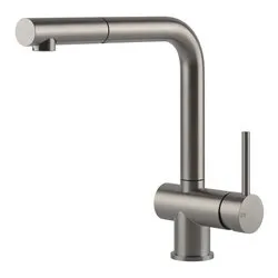 Miscelatore lavello doccetta estraibile ACCIAIO Steel brushed 60598 239 - immagine 1