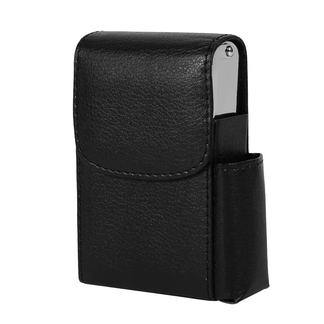 Xrten Custodia per confezioni di sigaretta, scatola con accendino, porta sigaretta, elegante scatola per uomini e donne, unisex - immagine 6