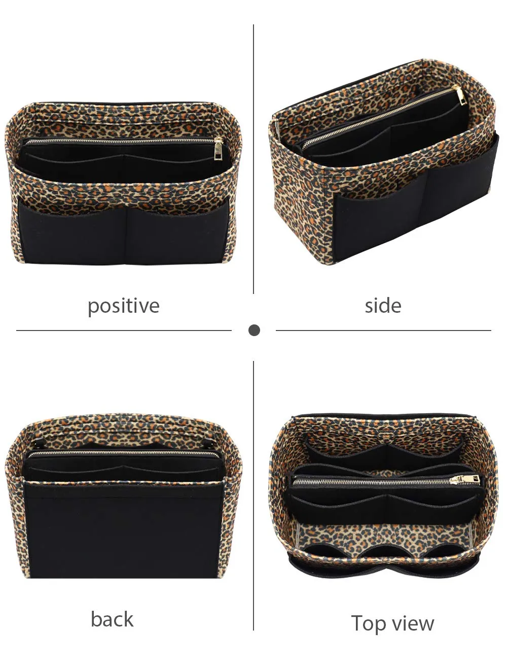 LEXSION, organizer per borse in feltro, adatto per borse tote Speedy, PM - immagine 3