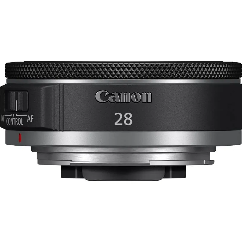 Obiettivo Canon RF 28mm F2.8 STM a 8 elementi con messa a fuoco automatica e baionetta nera - immagine 1