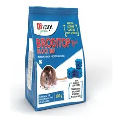 Esca rodenticida topicida in blocchi 15 pz (300gr) Broditop Next Block 103694 - immagine 1