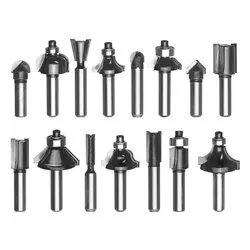 Set frese legno 15 pz per elettrofresatrici 49757291 - immagine 1