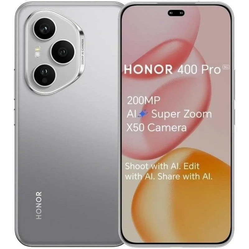 HONOR 400 Pro 5G 12GB 512GB 6.7" Grigio - immagine 1