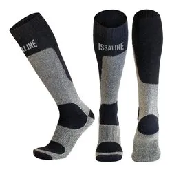 Calzini lavoro Carving 1 paio (taglia 43-46 ) WORK & SPORT Nero e Grigio 01CCARL080L - immagine 1