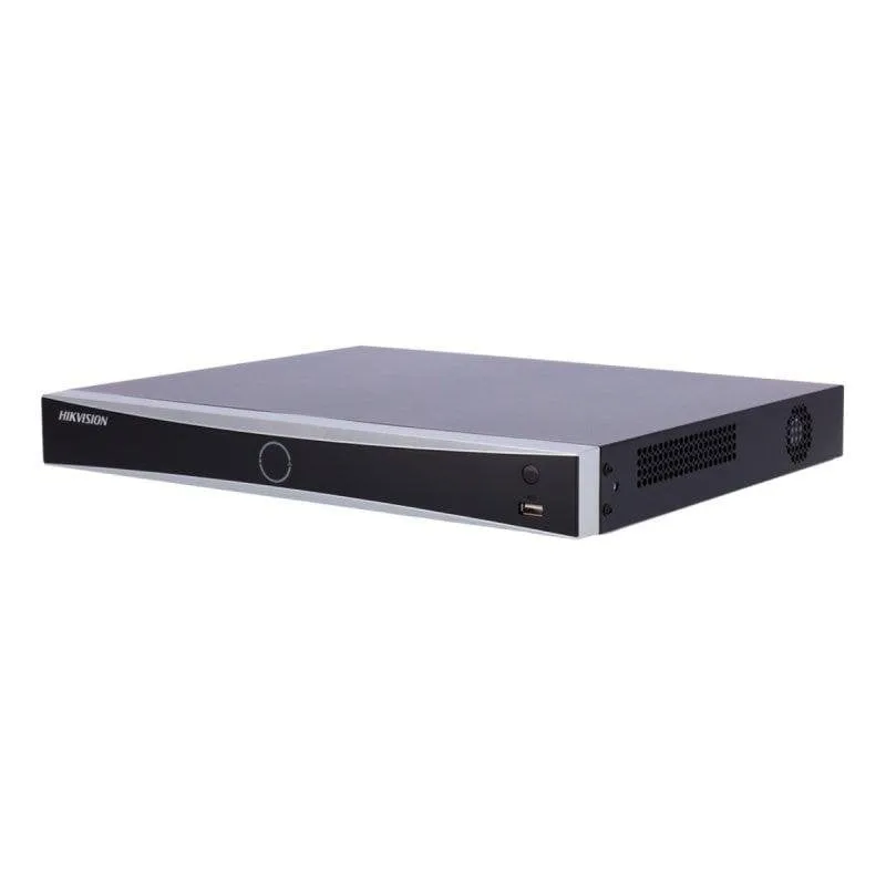 Registratore NVR per Telecamera IP Hikvision DS-7632NXI-K2 32 canali 12MP 10TB HDD PoE Ethernet - immagine 1