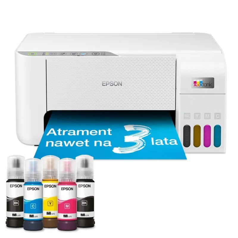 Stampante a getto d'inchiostro Wi-Fi Epson EcoTank L3276 Multifunzionale a colori A4 - immagine 1