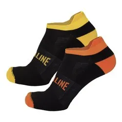Calzini lavoro Duobike 2 paia (taglia 38-42 ) WORK & SPORT Nero, Giallo e Arancio 00655060M - immagine 1