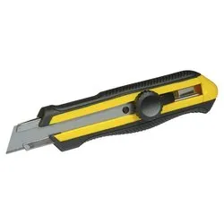 Cutter a spezzare con rotella lama acciaio 8 elementi 18 mm DYNAGRIP 010417 - immagine 1
