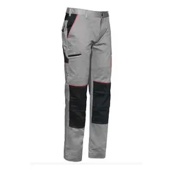 Pantalone lavoro elasticizzato Boom (taglia l ) STRETCH LINE Grigio e Nero 9030B080L - immagine 1
