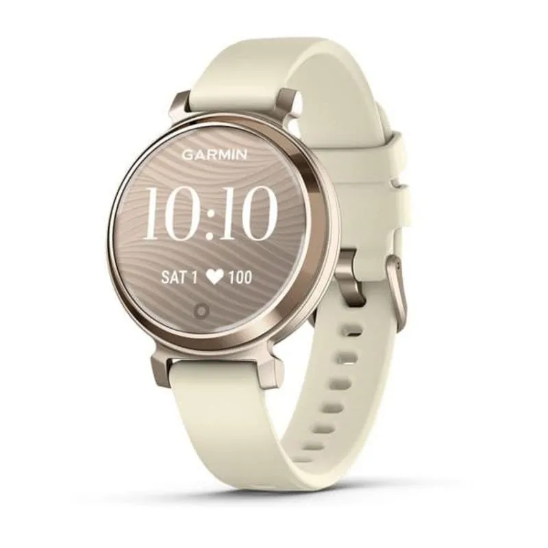 Garmin Lily 2 Bluetooth GPS 35,4mm LCD Oro Crema Taglia Unica Resistenza Acqua 5ATM SpO2 - immagine 1