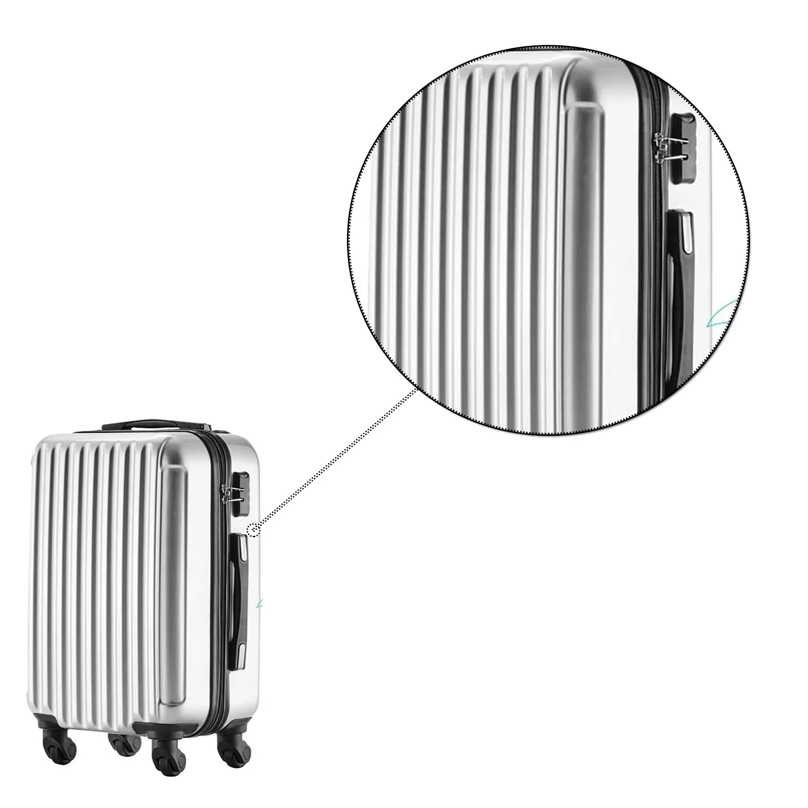 2 Pezzi Maniglie di Ricambio per Valigie - Accessori per Scatole - immagine 5