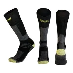 Calzini lavoro Kevlar 1 paio (taglia 43-46 ) WORK & SPORT Nero e Giallo 01C0KVL060L - immagine 1