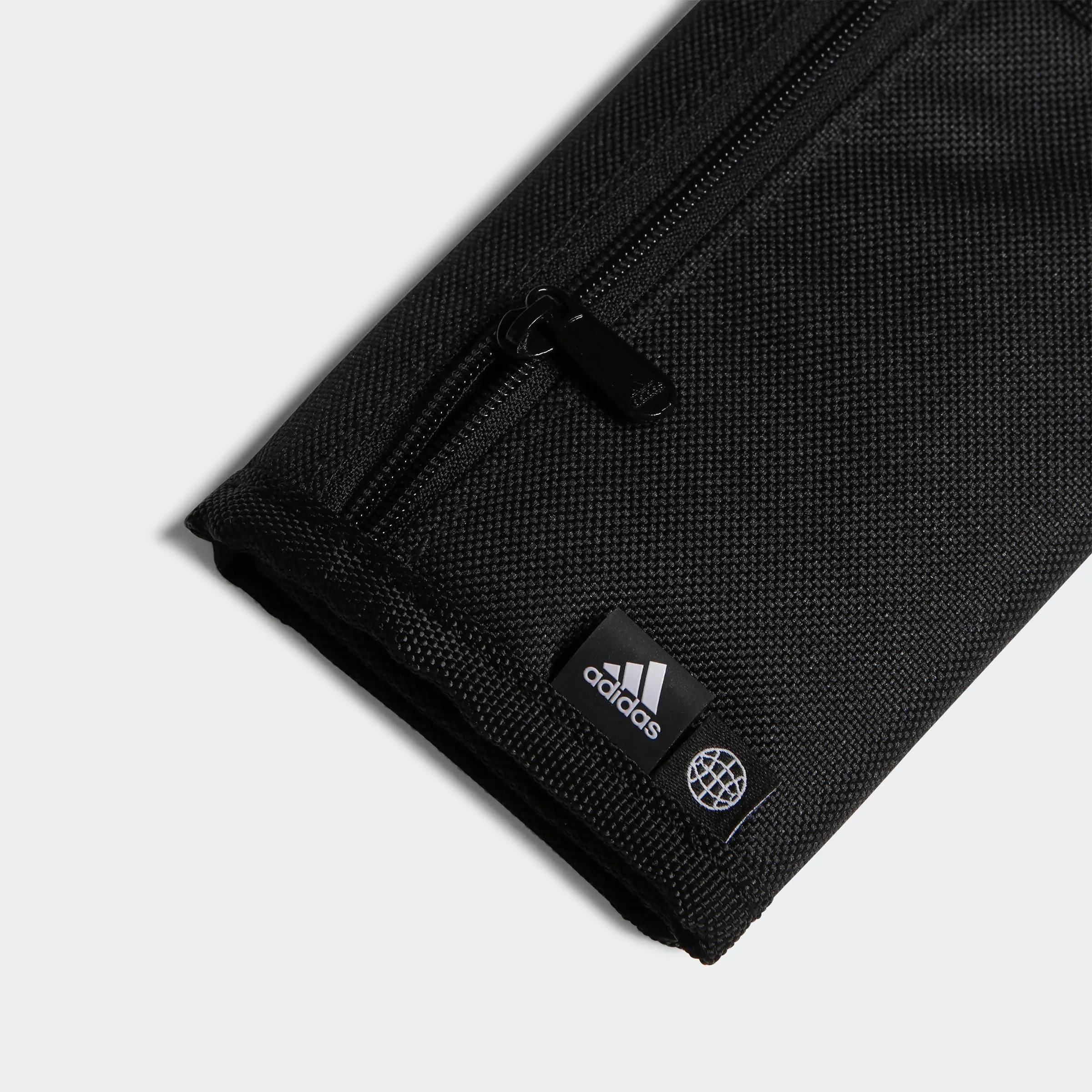 adidas Unisex - Adulto Essentials Wallet, Black/White, One size - immagine 3