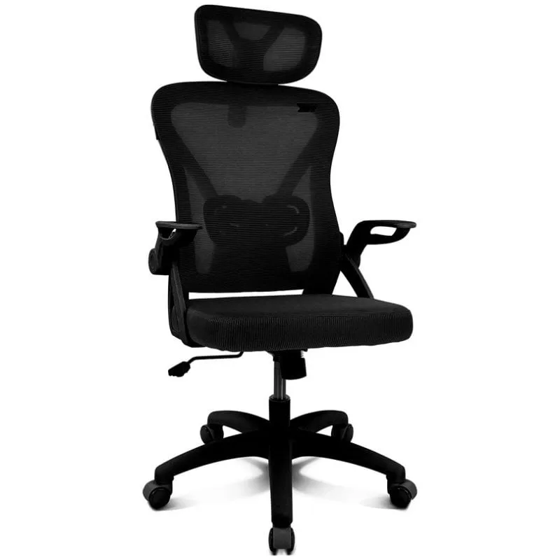 Sedia Drift DRAIR35 Ergonomica Gaming Schienale in rete Regolabile 120 kg Nero - immagine 1