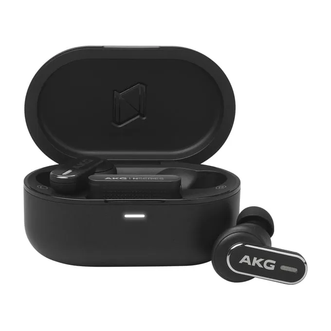 Auricolari AKG N5 Hybrid wireless Bluetooth 5.3 con ANC e USB Tipo C nero - immagine 1