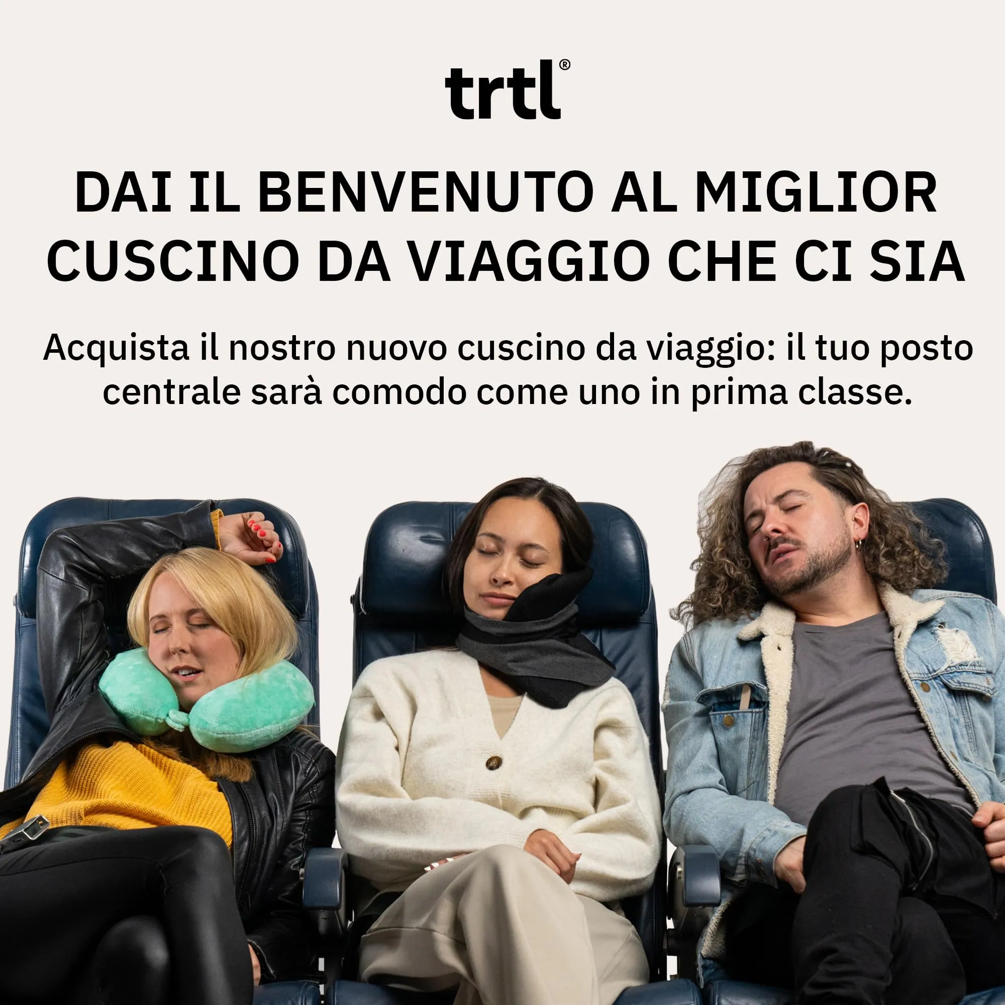trtl Cool Cuscino da Viaggio per Supporto Collo Leggero e Traspirante - immagine 2