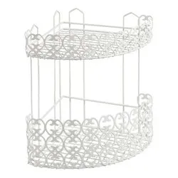 Cestello box doccia angolare 2P a vite (25x25x32cm) FLORENZ Bianco 42 37 02 - immagine 1