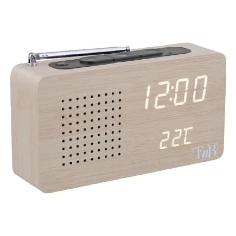 T'nB CLOCKFMWD radio Orologio Digitale Legno - immagine 1