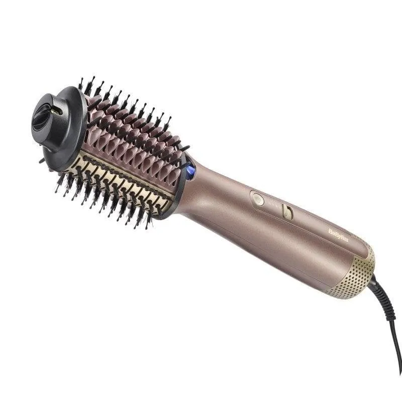 Spazzole Modellanti BaByliss AS95E 1000W Ceramica Ionica 2 Temperature Getto Freddo Champagne - immagine 1