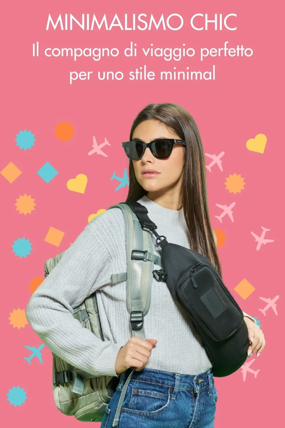 PAGONGO TRAVELLERO Cuscino da Viaggio Riempibile con Vestiti, Taglia Media | Cuscino Aereo, Borsa Cuscino, Viaggio Accessori Utili, Accessori Viaggio, Kit Viaggio (Nero, Media) - immagine 9