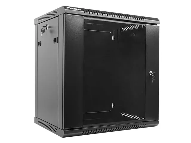 Bastidor da Parete Lanberg WF01-6412-10B 12U 60 kg Nero IP20 - immagine 1