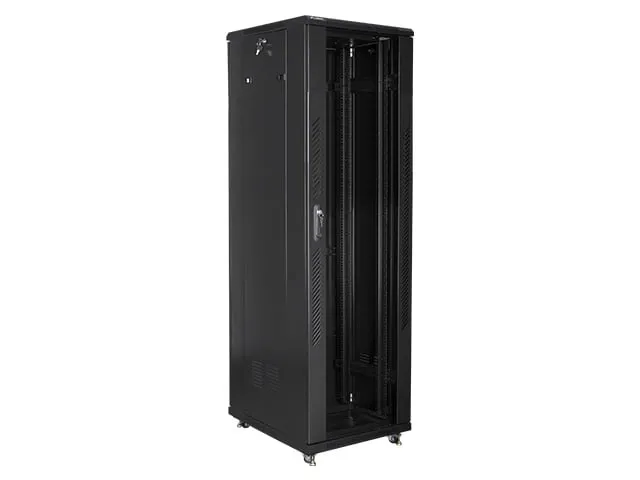 Armadio Rack Lanberg FF01-6842-12B 42U Nero 800kg con Ventilazione e SerratureArmadio Rack Lanberg FF01-6842-12B 42U Nero 800kg con Ventilazione e Serrature - immagine 1