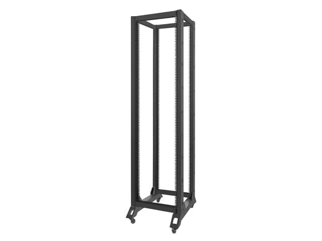 Base per rack Lanberg OR01-6842-B Nero 33 kg 19" 42U Open Rack - immagine 1