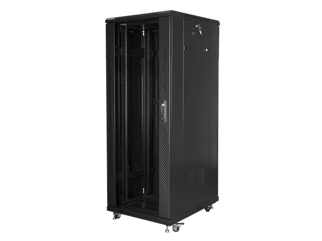 Rack Lanberg FF01-6832-12B 32U Nero 800 kg con Ventilazione e Serrature Rack Lanberg FF01-6832-12B 32U Nero 800 kg con Ventilazione e Serrature - immagine 1