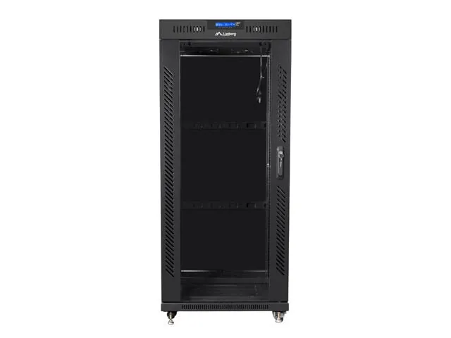 Gabinetto Lanberg FF01-8822-12BL 22U Nero IP20 1200kg Ventole LCD Gabinetto Lanberg FF01-8822-12BL 22U Nero IP20 1200kg Ventole LCD - immagine 1