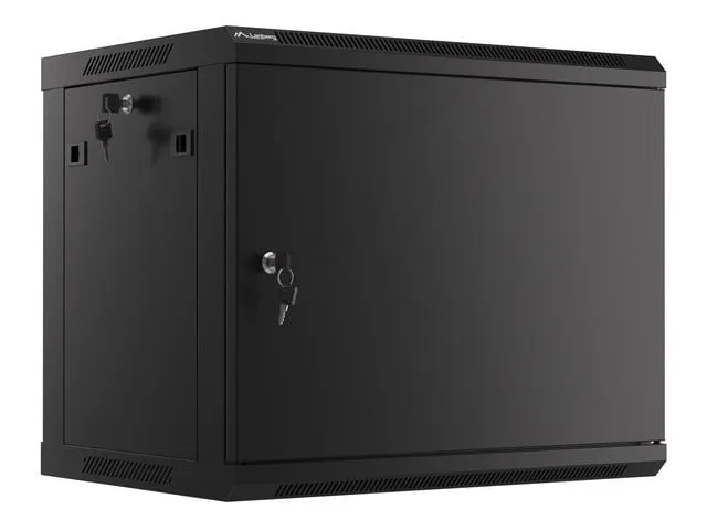 Bastidor da Parete Lanberg WF01-6409-00B 9U 60kg Nero Rack 19" - immagine 1
