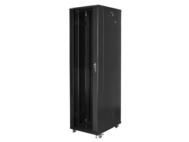 Rack Lanberg FF01-8837-12B 37U 800kg Nero Temper Glass Rack Lanberg FF01-8837-12B 37U 800kg Nero Temper Glass - immagine 1
